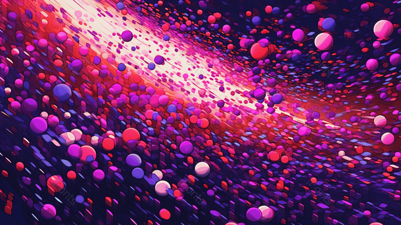 紫色手绘科技虚拟空间插画背景,插画/手绘图,插画/手绘图库,插画/手绘图下载,插画/手绘